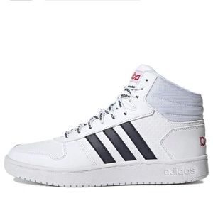 Adidas Hoops 2.0 Basketball Mid Top Sneakers